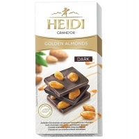 Heidi Grand'or Golden Almonds Dark Chocolate 100g
