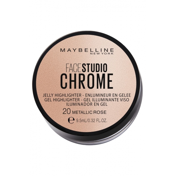 Jel Aydınlatıcı - Face Studio Chrome 20 Metallic Rose 30175778