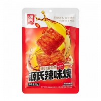 Genji Food Shredded Big Gluten Chunk Hot & Spicy Flavor 72g
