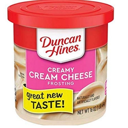 Duncan Hines Creamy Frosting, glaseado cremoso de caramelo salado 454g