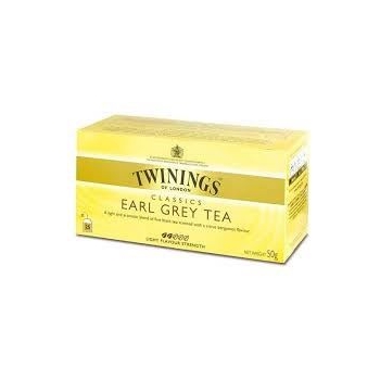 Twinings Earl Grey Poşet Çay - 25'li 50gr