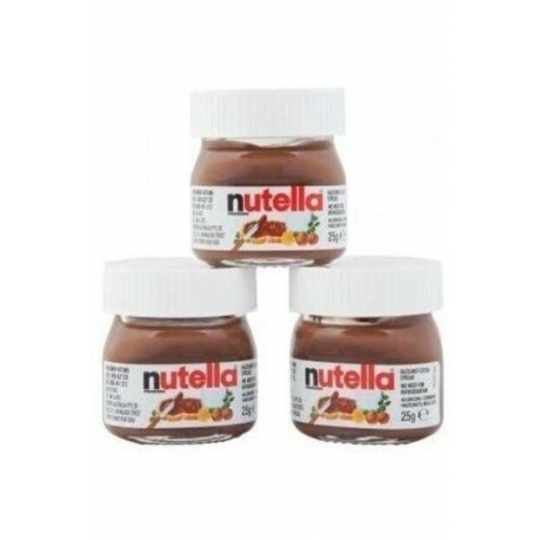 Nutella Mini Jars 25 ml X3 