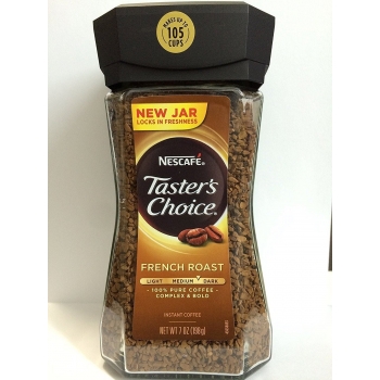 Nescafe Tasters Choice French Roast Instant kahve 198g -Menşei Amerika