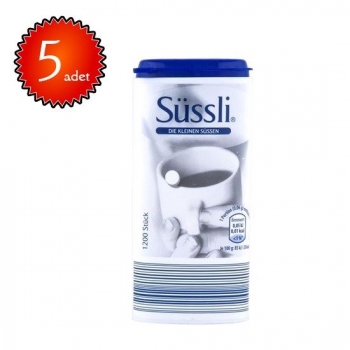 Süssli Tatlandırıcı 1.200 TABLET   x 5 ADET