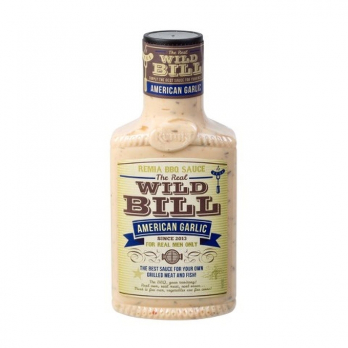Remia Wild Bill American Garlic Sauce - Sarımsaklı Sos 450ml