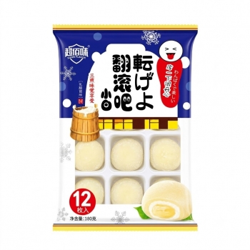 Macao Chaobaiwei Food - Rolling Little White Probiotic Flavor Mochi 180g