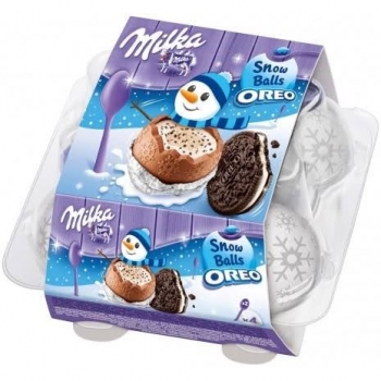 Milka Snow Balls Oreo 112 gr (4 x 28 g)