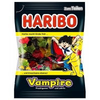 Haribo vampir 200 gr ( lakritz ) Made in Almanya
