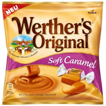 Werther's Original Soft Caramel  Karamel Dolgulu Yumuşak Şekerleme 180gr