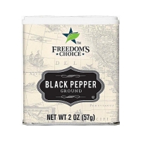 Freedom's Choice Ground Black Pepper 57g