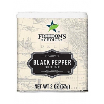 Freedom's Choice Ground Black Pepper 57g