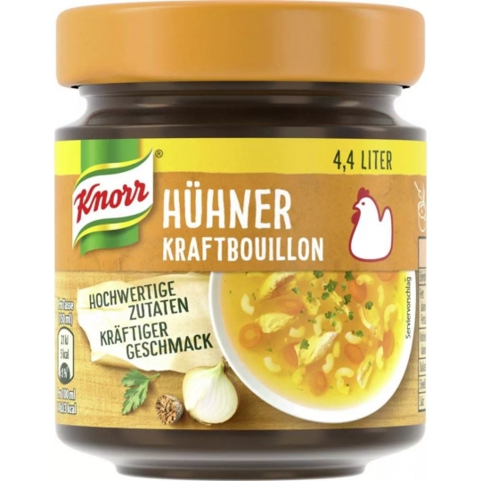 Knorr Hühner Kraftbouillon Toz Bulyon Tavuk Suyu 88g -Menşei Almanya