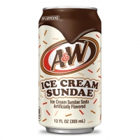A&W Ice Cream Sundae Soda 355ml