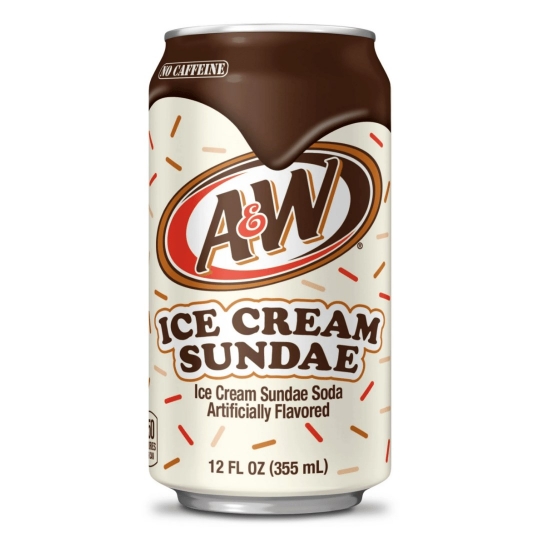 A&W Ice Cream Sundae Soda 355ml
