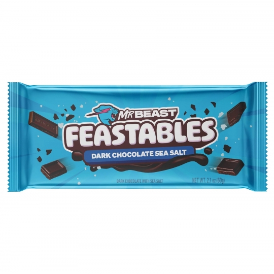 Feastables Mr Beast Dark Chocolate Sea Salt 60g
