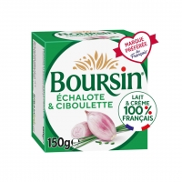 Boursin Cheese with Shallot and Chive 150g