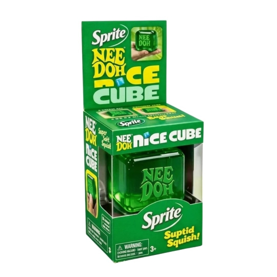 Schylling NeeDoh Nice Cube Suptid Squish - Sprite