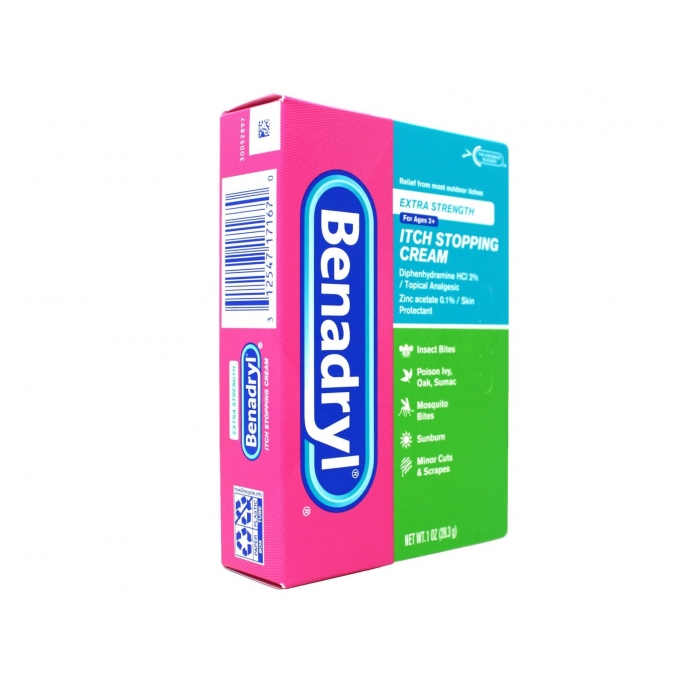 Benadryl Extra Strength Itch Stopping Cream 28.3g