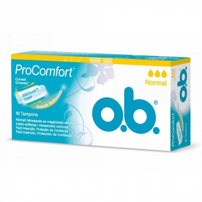 O.B. ProComfort Normal Tampon 16'lı