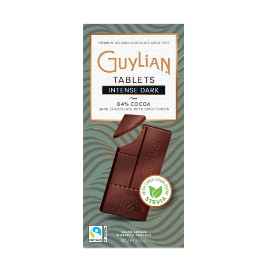 Guylian Intense Dark %84 Cocoa Tablets 100g | Kısmet Şarküteri