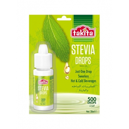 Takita Stevia Drops Sıvı Tatlandırıcı 20 ml