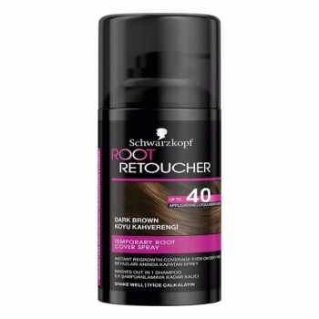 Schwarzkopf Kapatıcı Root Retoucher DarkBrown Koyu Kahverengi  120ml