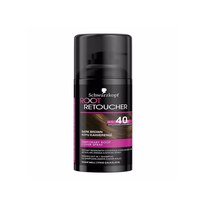 Schwarzkopf Kapatıcı Root Retoucher DarkBrown Koyu Kahverengi  120ml