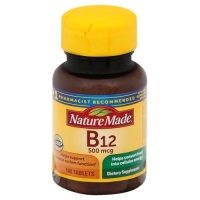 Nature Made Vitamin B-12 500 mcg  100 tablet