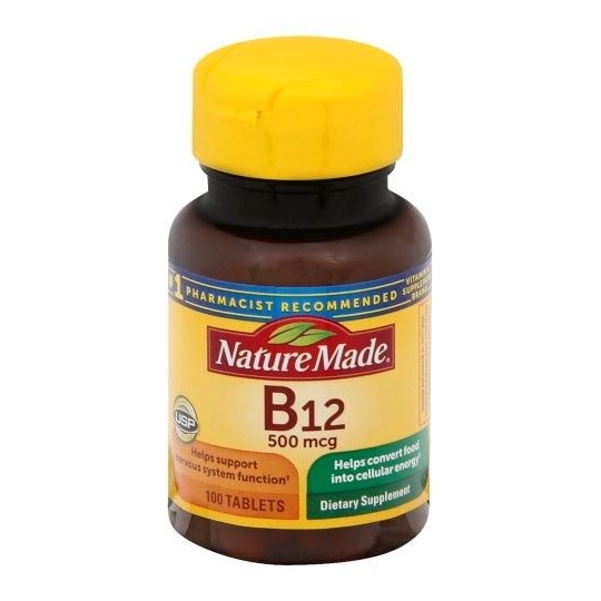 Nature Made Vitamin B-12 500 mcg  100 tablet