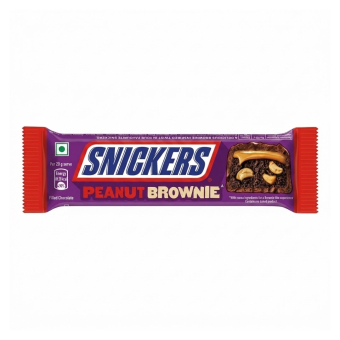 Snickers Peanut Brownie Bar 45g