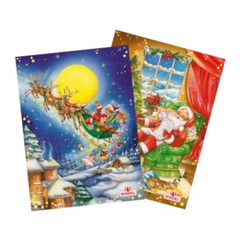 Windel Adventskalender Çikolatalı Noel Takvimi 75gr