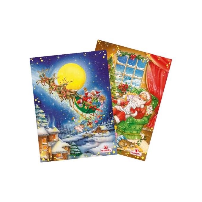 Windel Adventskalender Çikolatalı Noel Takvimi 75gr
