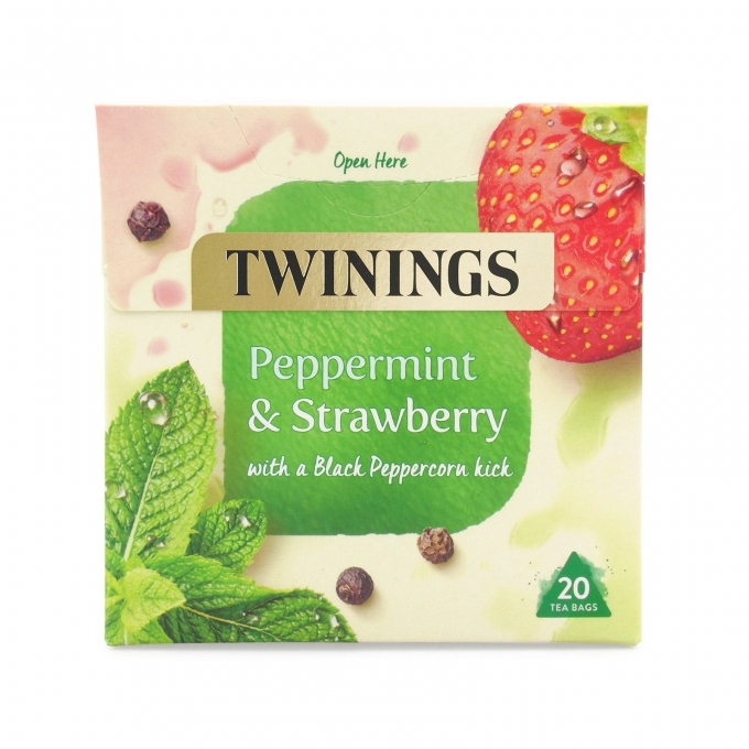 twinings peppermint strawberry