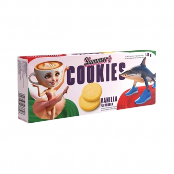 Yummer's Cookies - Vanilla Flavoured 140g