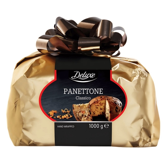Deluxe Panettone Classico Hand Wrapped 1kg