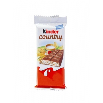 Kinder Country 9 Sütlü ve Yulaflı Çikolata  23,5 gr 