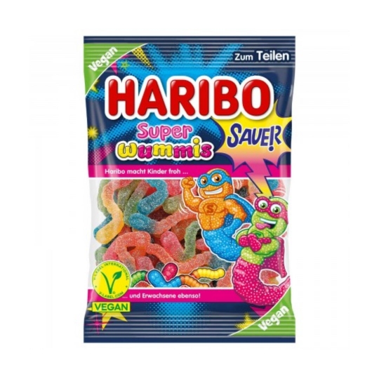 Haribo Super Wummis Sauer 175g