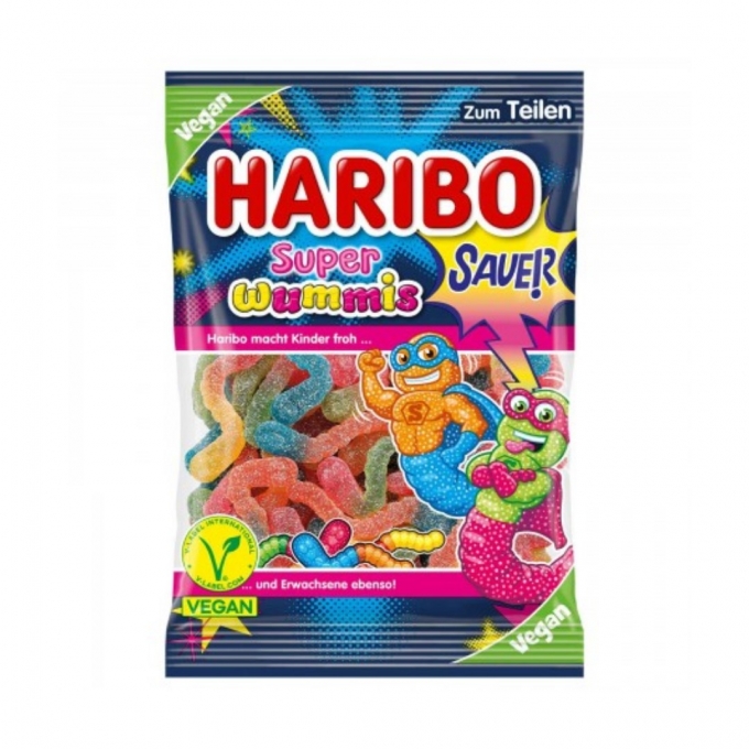 Haribo Super Wummis Sauer 175g