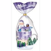 Milka Weihnachtsbecher Mischung mit Alpenmilchschokolade 99g