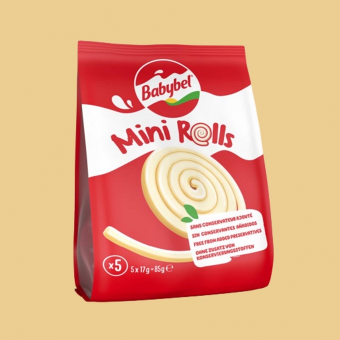 Babybel mini rolls x5 65gr