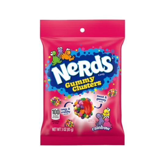 Nerds Gummy Clusters Rainbow 85 g
