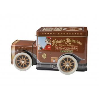 Heinrich Haeberlein Chocoladenfabrik Lebkuchen Express Müzik Kutulu Çikolatalı Kurabiye 200g