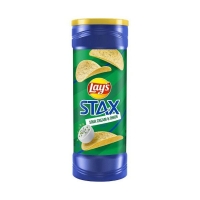 Lays Stax Sour Cream & Onion Potato Crisps 156 g