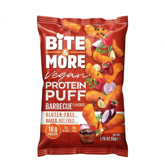 Bite & More Protein Puff Barbecue 50g