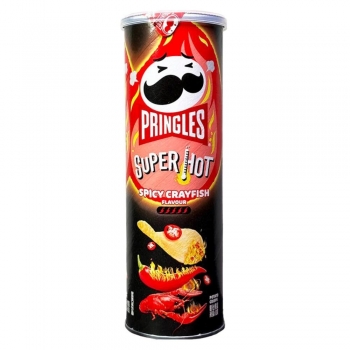 Pringles Super Hot Spicy Crayfish 110g