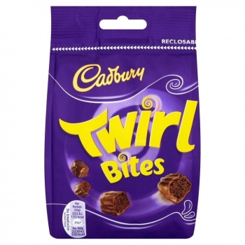 Cadbury Twirl Bites Chocolate Bag 109g