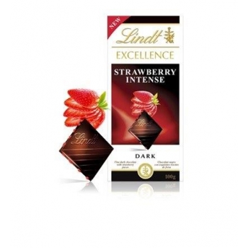 LİNDT EXCELLENCE  STRAWBERRY INTENSE 100 GR