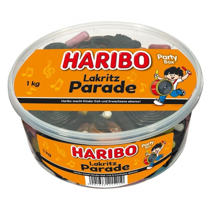 Haribo Lakritz Parade 1,1 kg