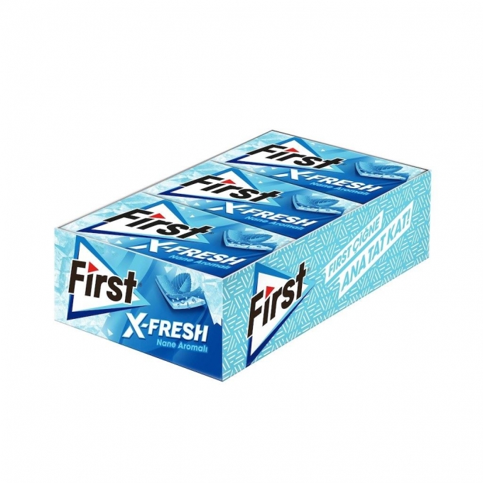 First X-Fresh Keskin Nane Aromalı Sakız 12 x 27 G