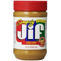 Jif Simply Creamy Peanut Butter  440 gr